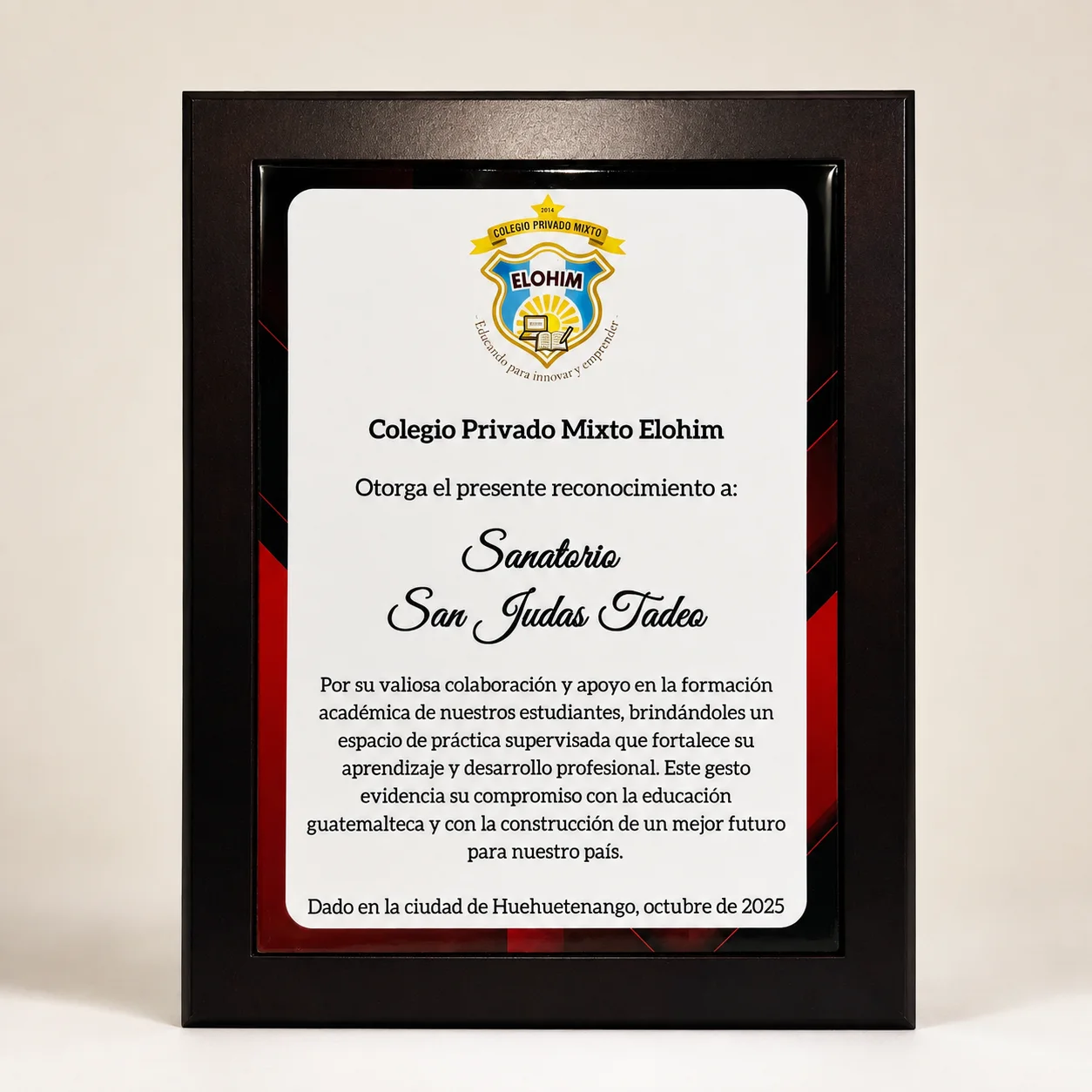 Cuadro cerámico personalizado